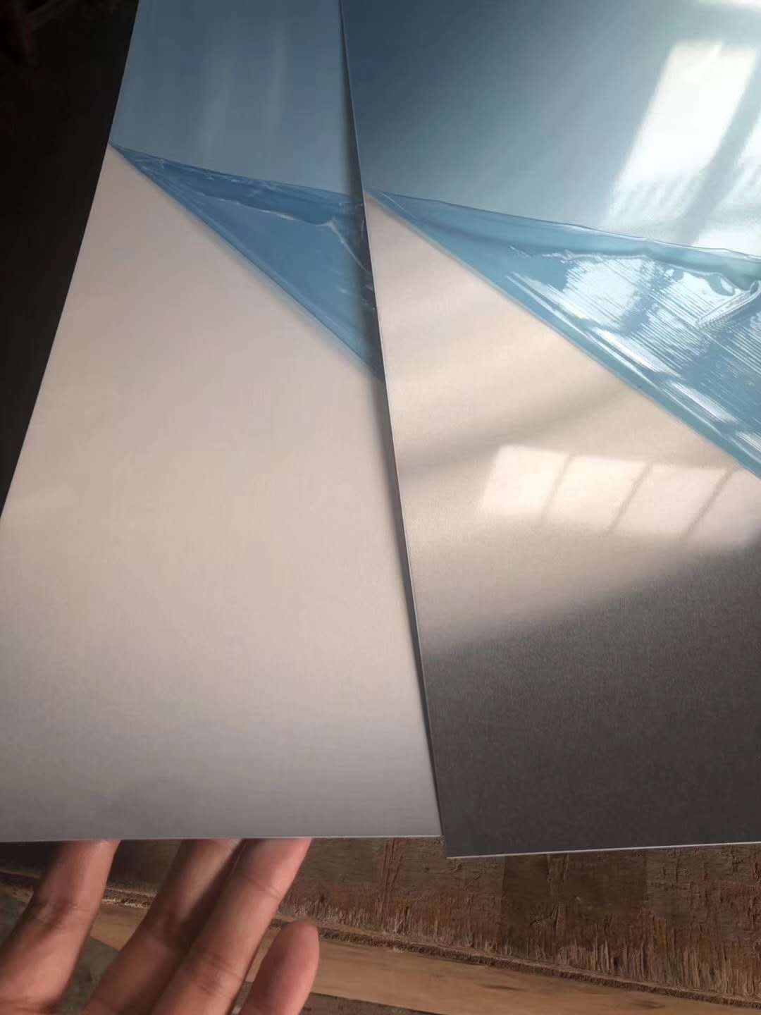 65厚度哑光银  热转印铝板 涂层板烫画机专用 金属材料