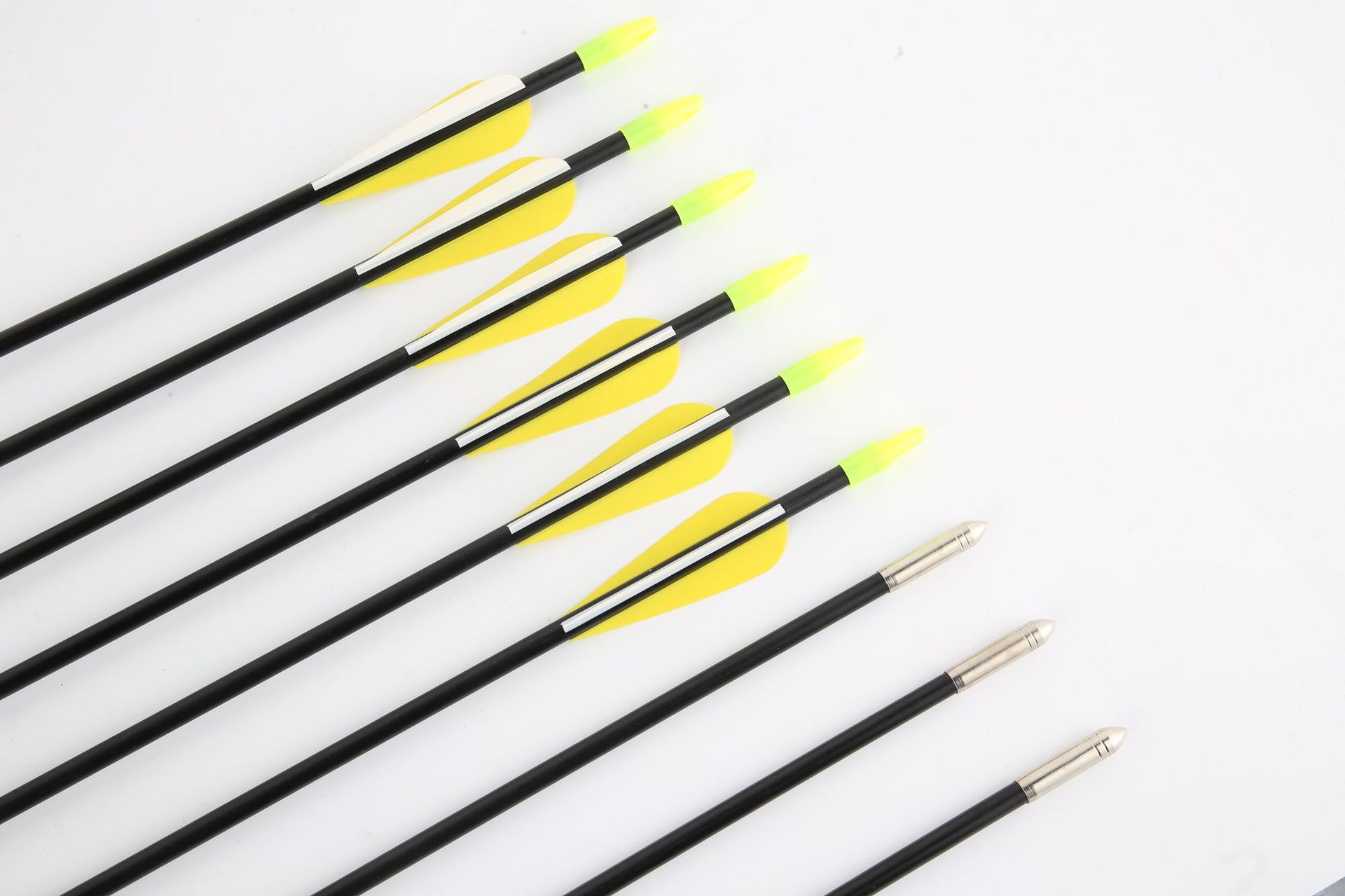 出口电商7mm玻纤箭7078反曲传统弓娱乐练习箭支-阿里巴巴