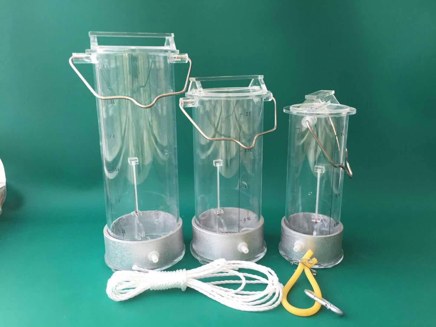 采水器有机玻璃 配重镀锌  深水污水采样器取样桶0.5l~5l