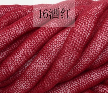 Coarse Yarn Foreign Trade Export Filling Core Yarn Handmade Woven Mesh No Pilling Pearl Cotton Wool