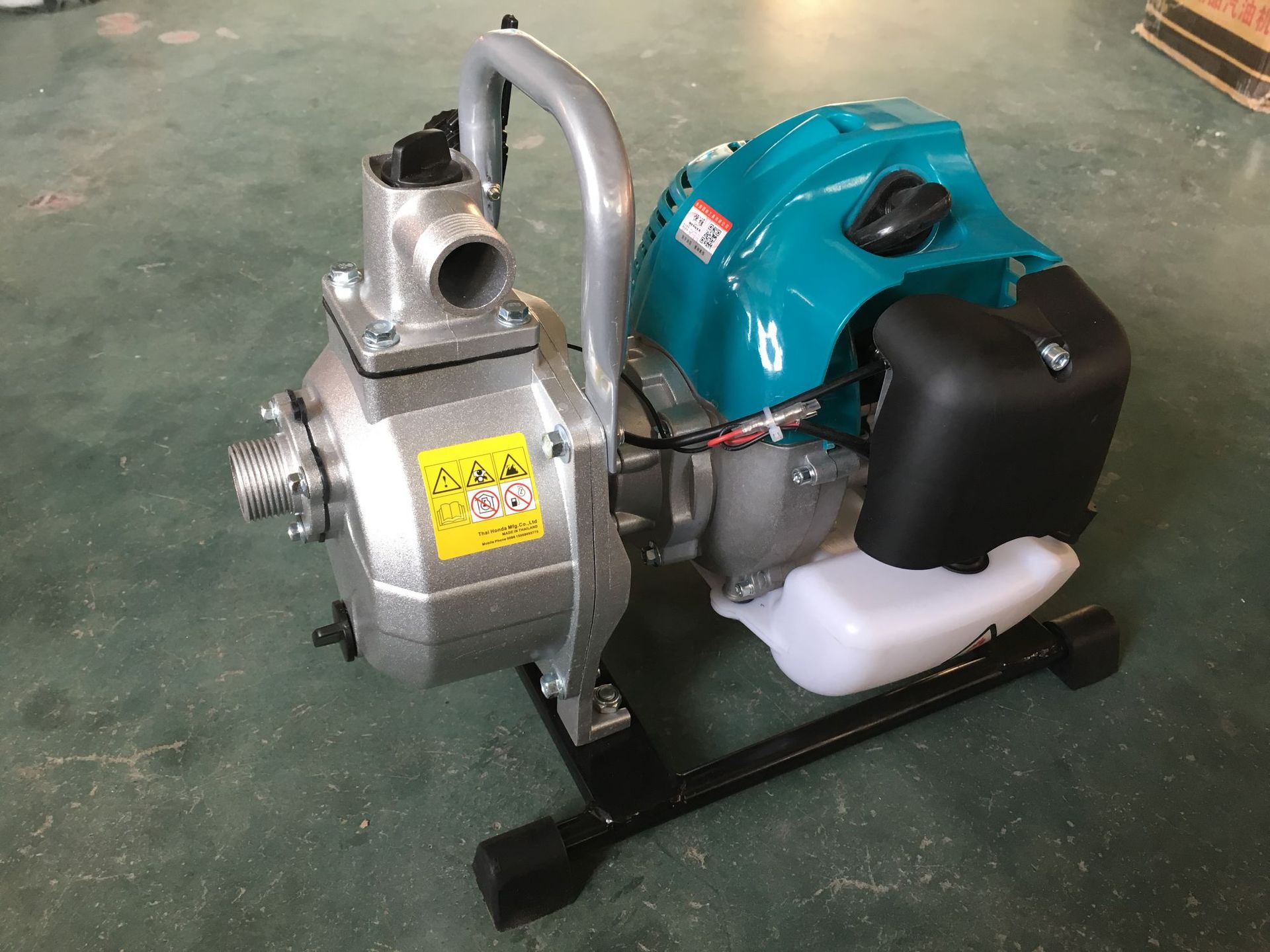 二冲程水泵一寸汽油机水泵自吸泵灌溉水泵菜地浇水实用水泵