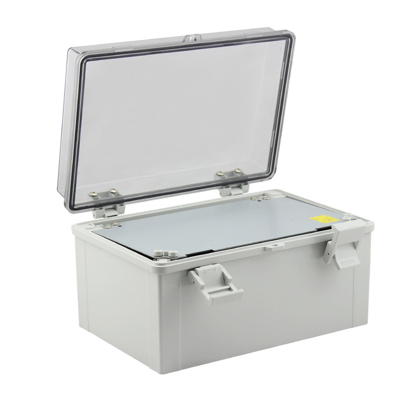 供应400*300*170mm监控室外防水箱 pc料聚碳酸酯低压配电箱