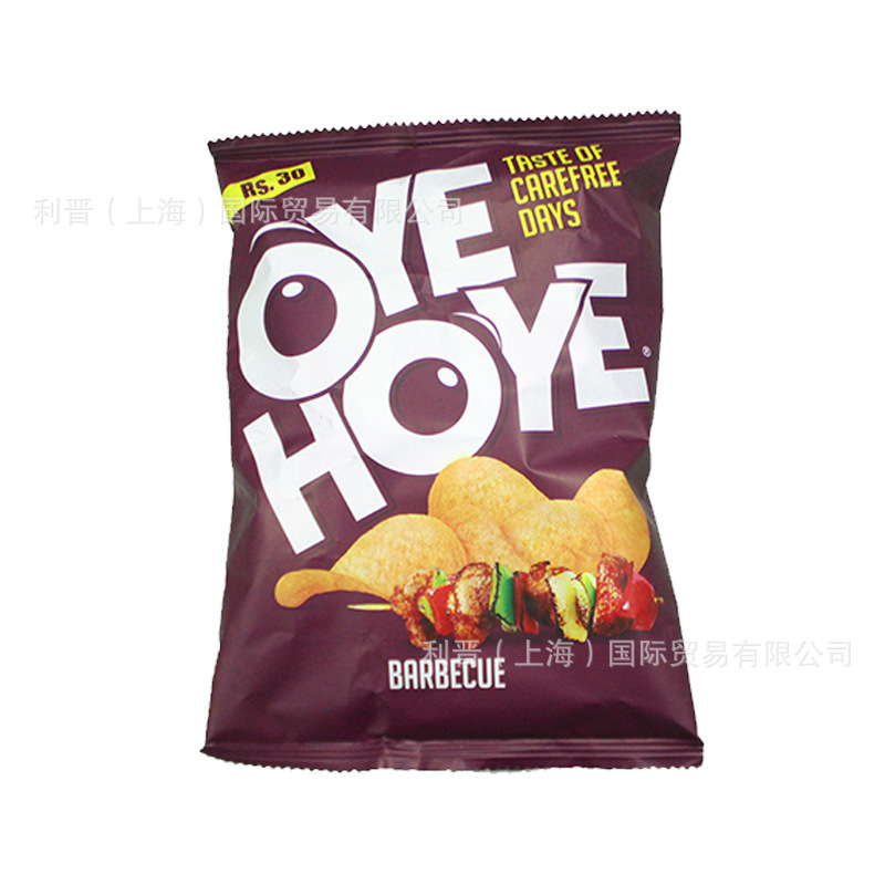 巴基斯坦进口 o耶oye hoye薯片 烧烤味70g/袋 零食