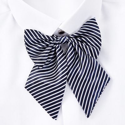 职业领花女士韩版蝴蝶结 空姐银行酒店工作装丝巾领带jk校服领结