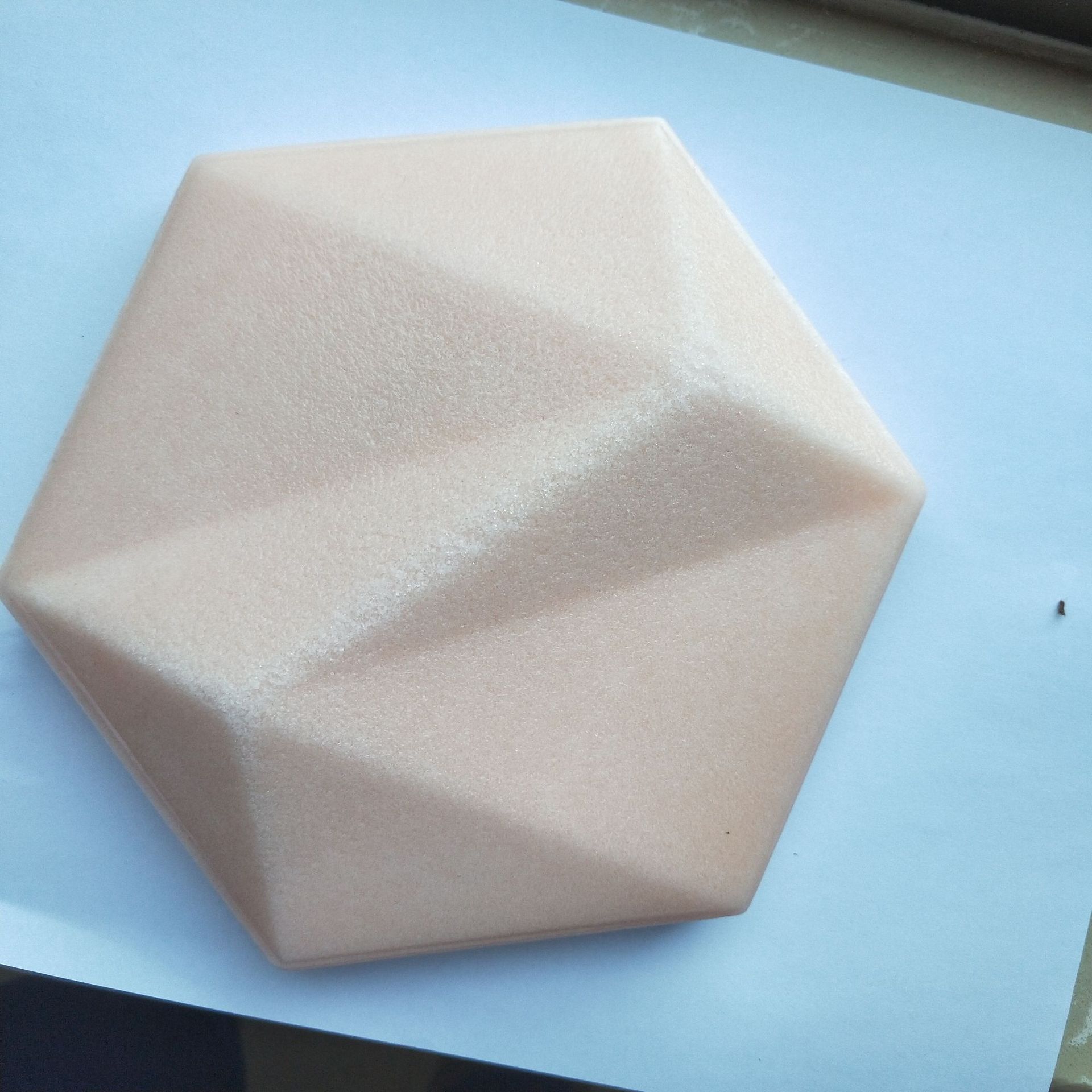 专业生产 彩色盐砖 汗蒸房专用10厘米棱长盐砖 六棱盐砖 量大优惠