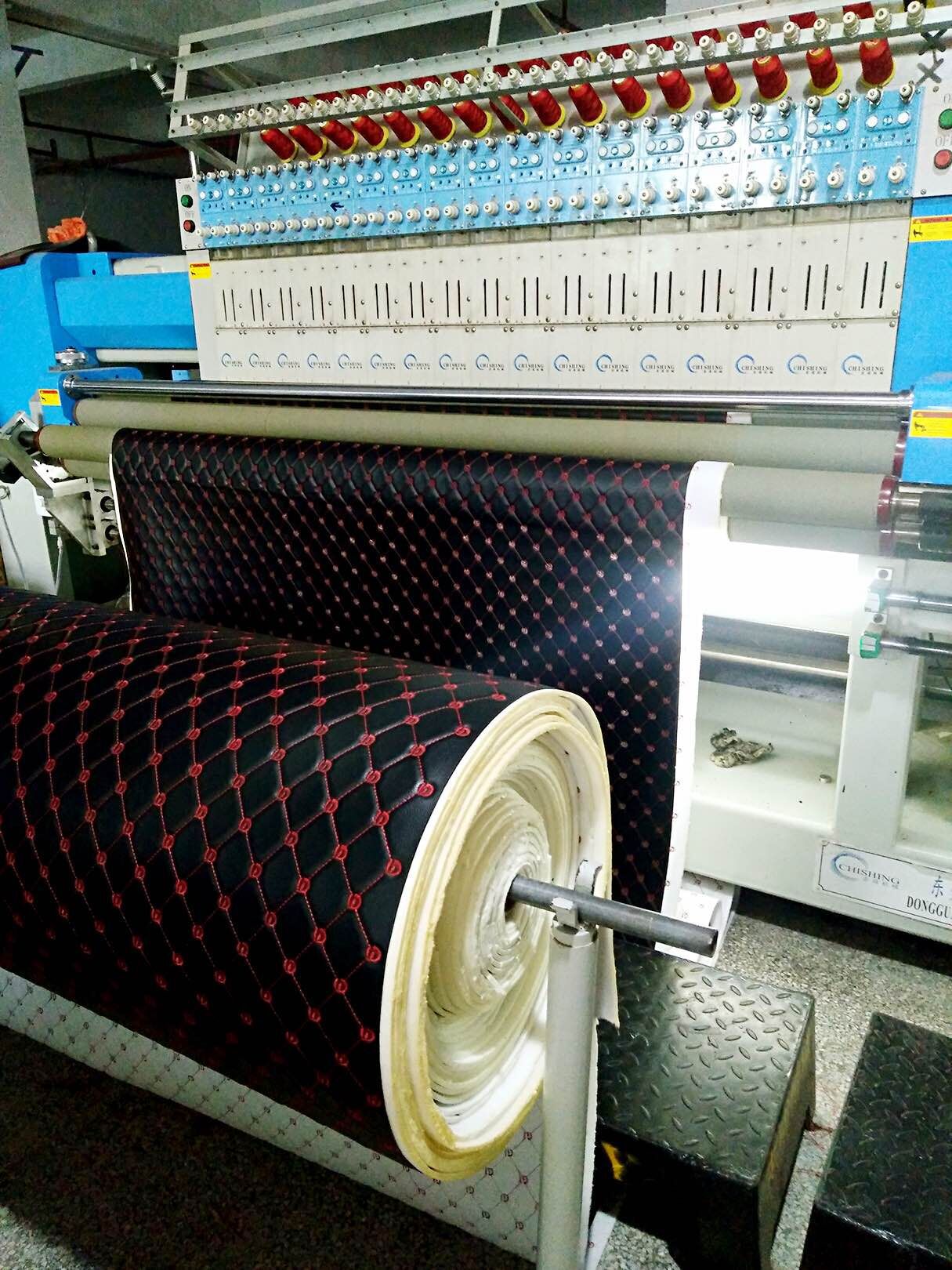 分体绗绣一体机汽车垫汽车坐垫绗缝绣花机pvcpu汽车用品机械