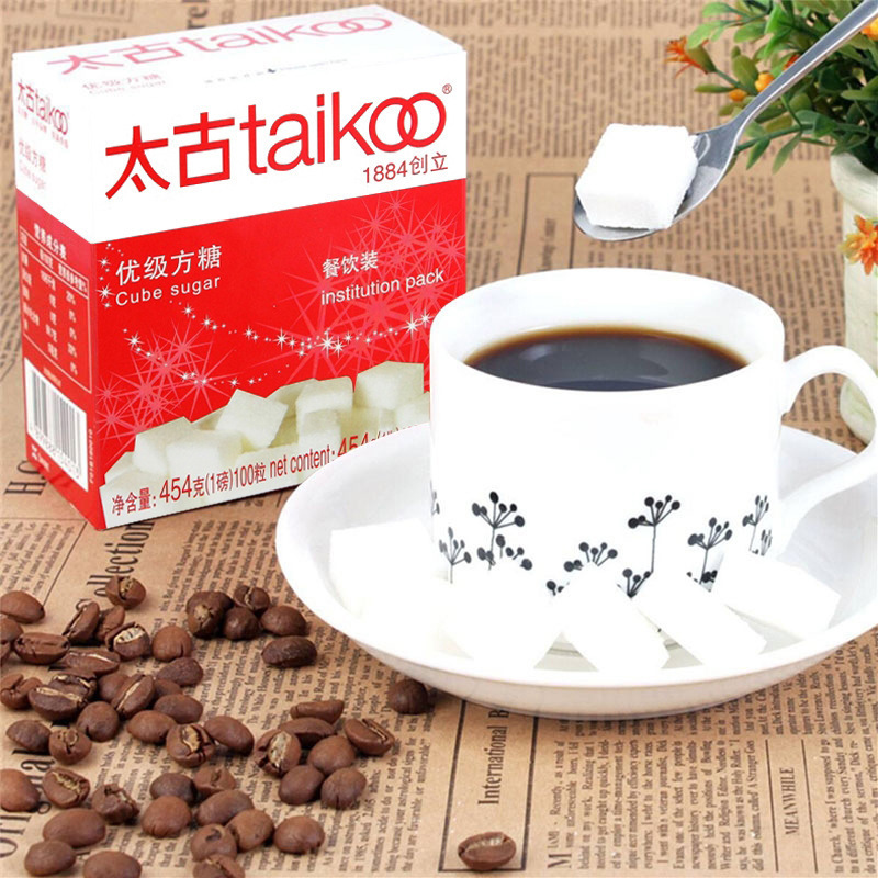 taikoo/太古方糖 餐饮装  咖啡奶茶伴侣白砂糖调糖 454g 100粒