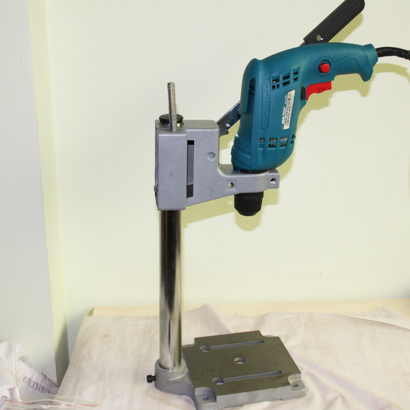 手电钻枪钻支架便利电钻架铸铁电钻变台钻万用支架功能
