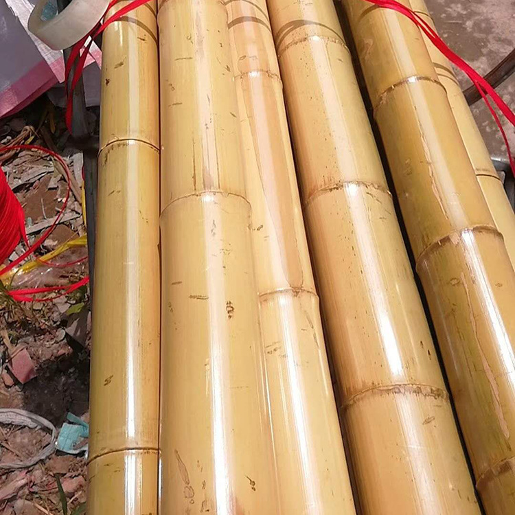 基地批发户外防腐干竹子篱笆墙竹栅栏围栏菜园搭架装饰隔断