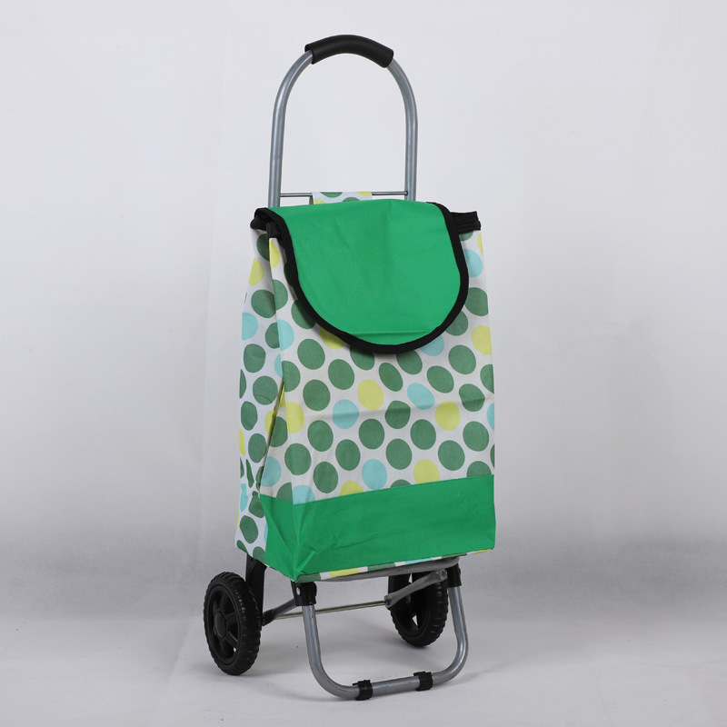 可折叠便携家用购物车创意超市购物袋手拉拖车可印广告logo
