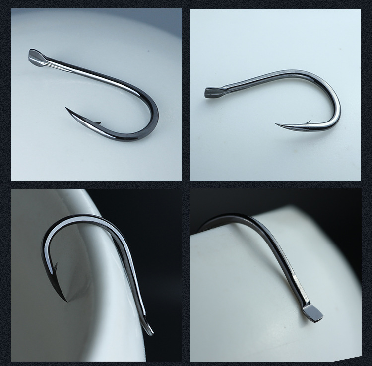 土肥富千又sp针 日本歪嘴有倒刺5h高碳粗钩条大鱼海钓鱼钩