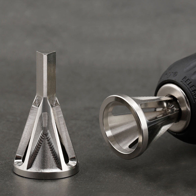 新款倒角工具去毛刺外倒角器磨角修边除外刺适合各种夹头电钻工具