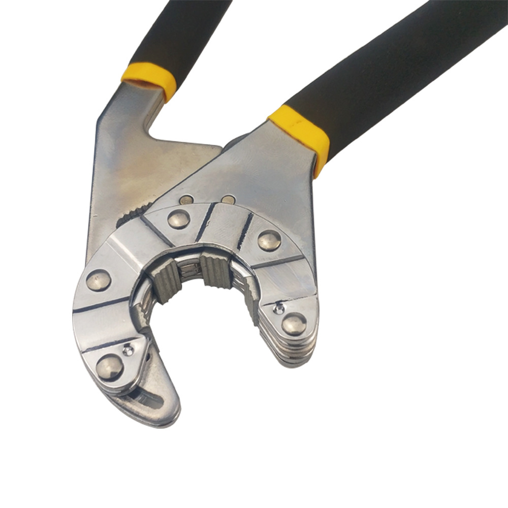 6寸8寸外六角多用途扳手魔术活动扳手手动可夹持五金工具