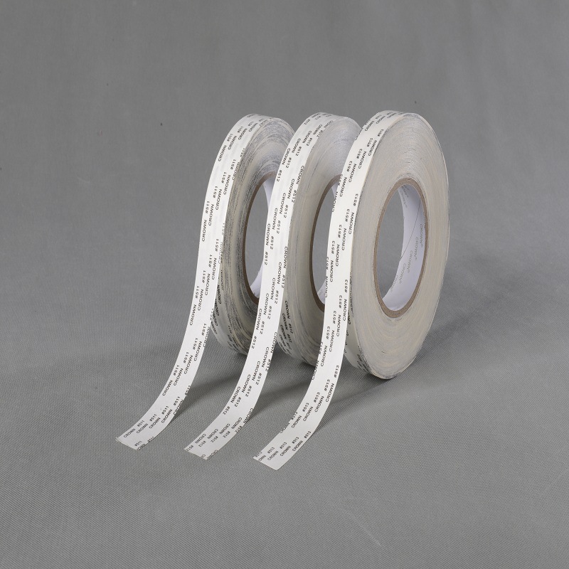 低气味低voc棉纸阻燃胶粘带耐高温汽车部件粘合胶带皇冠阻燃
