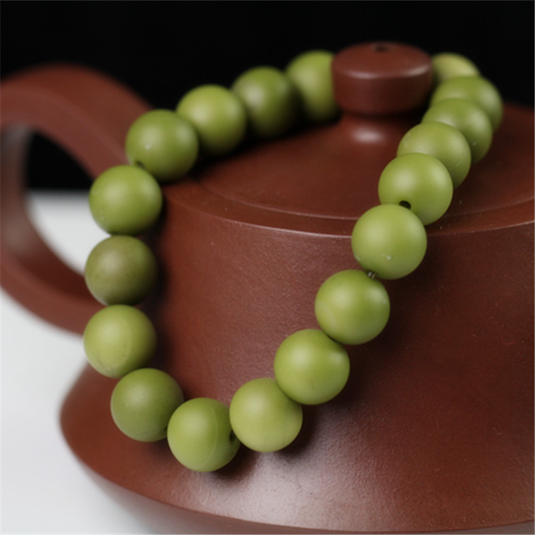 新疆天然戈壁玉泥石原石手串 泥石保健手链首饰厂家一件起批发