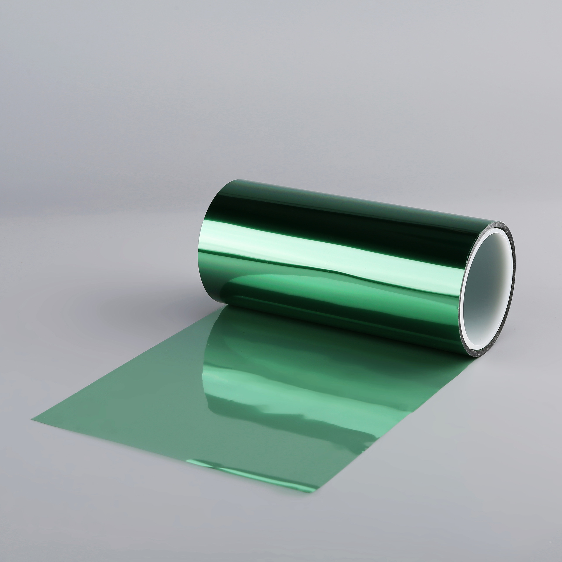 厂家定制绿色pet薄膜离型膜 单双硅离型膜硅油膜单双面绿膜离型膜