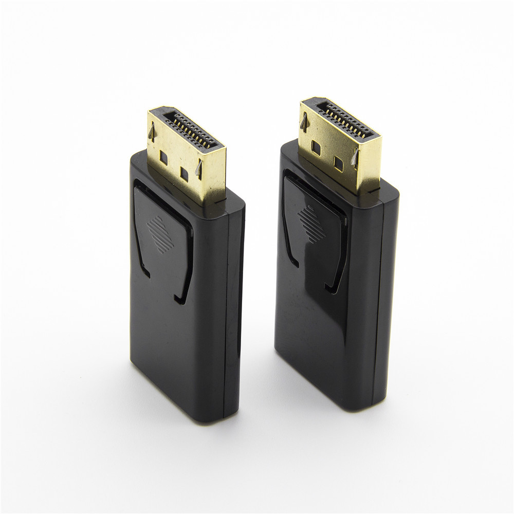 dp公对母转接头displayport公对母电脑显示器高清连接线转换头