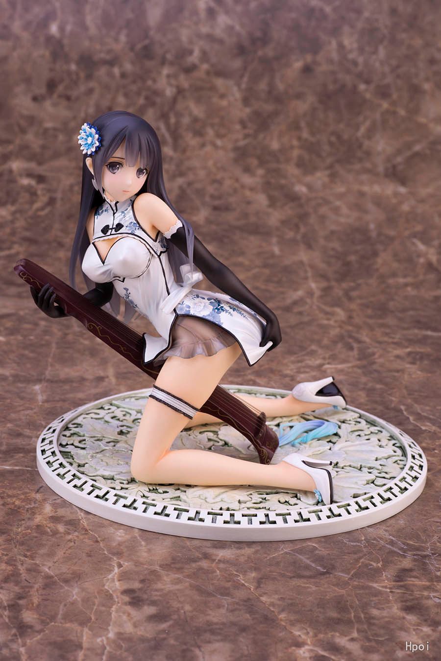 动漫 幻想 金瓶 蓝色 白色 瓶儿 碧玉手办