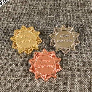 厂家金属徽章定做 加工金属胸徽 烤漆徽章 胸章定制 珐琅徽标制作