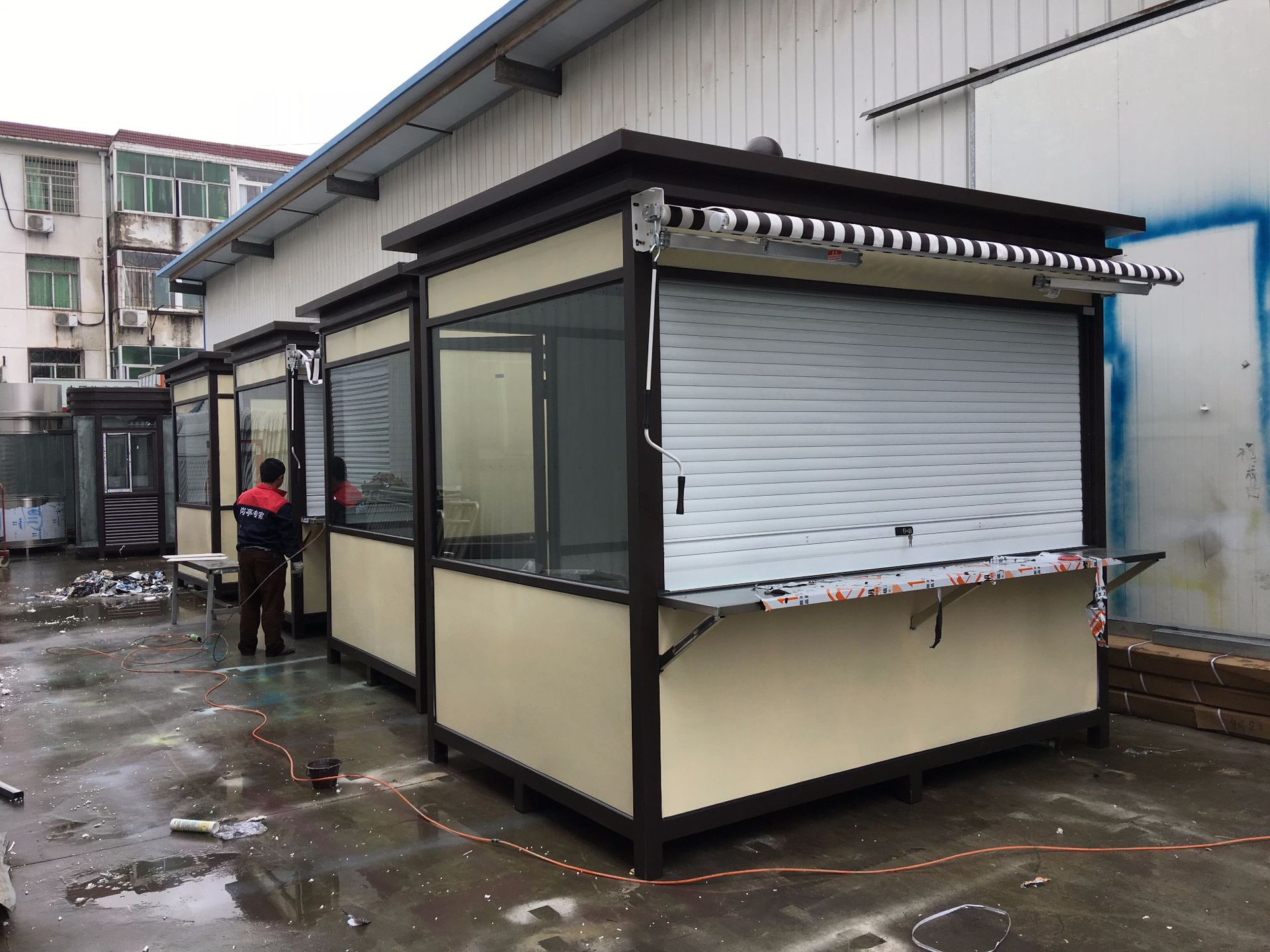 移动售货亭 户外商场售货亭 厂家定做岗亭 活动房 经久耐用移动岗亭