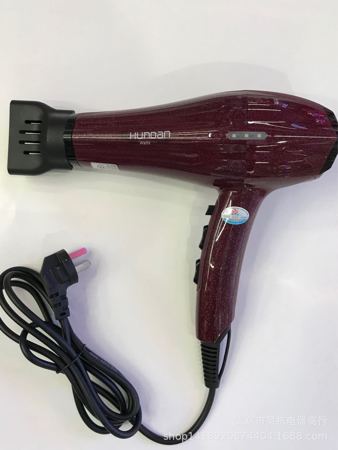 New Shundan B997 with Fragrance and Light Display High-Power Three-Plug Hair Dryer