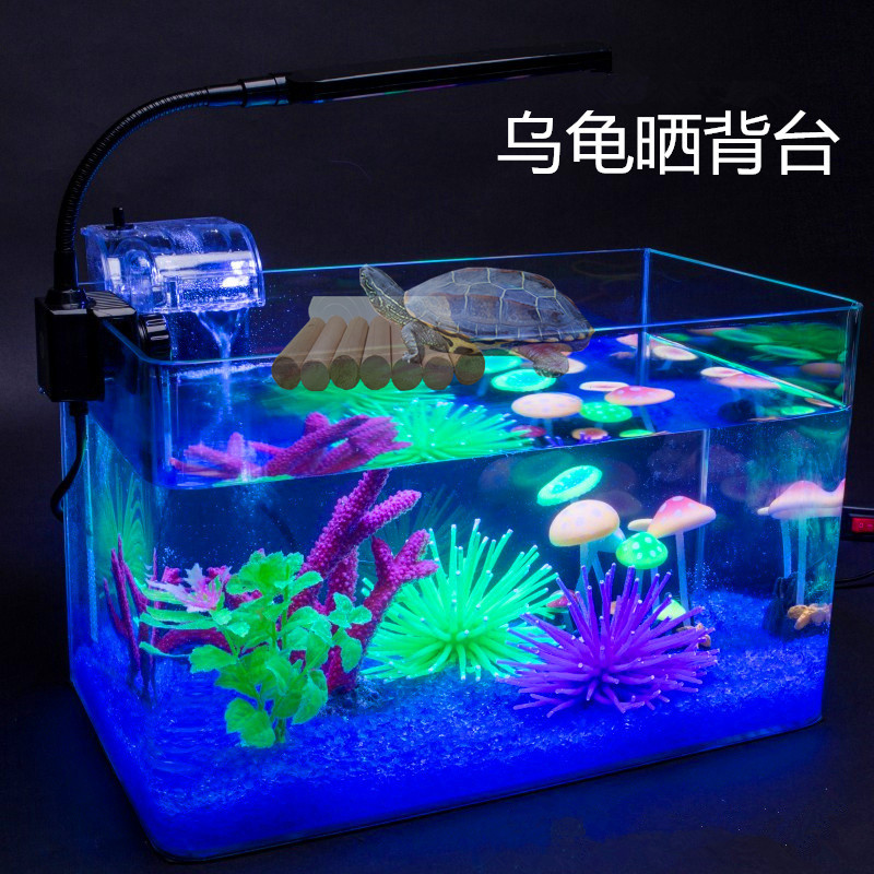 乌龟晒台爬台木质水龟晒背龟缸鱼缸爬坡浮台浮岛爬梯造景躲避