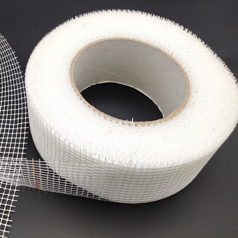 批发定制自粘网格带 建筑专用抗裂碱耐高温接缝带 玻璃纤维网格带