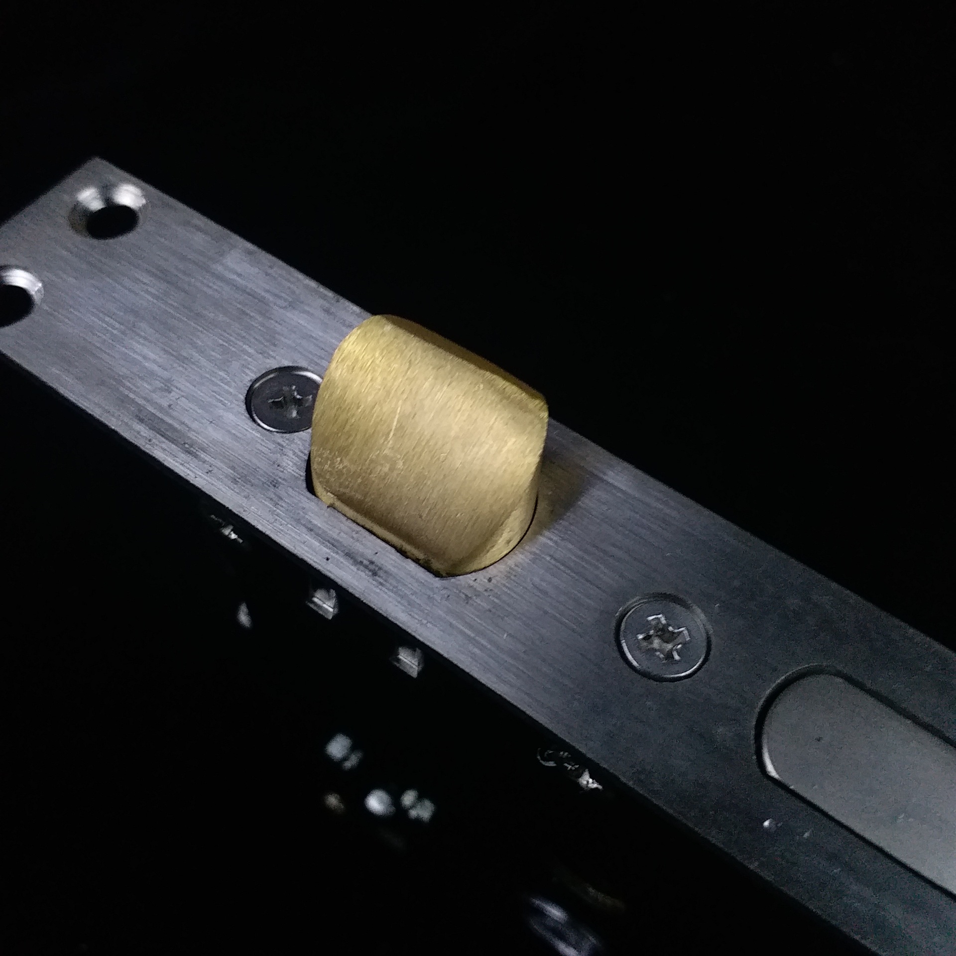 24*240 304不锈钢挡片方头双快双快锁体 防盗门锁体 厂家批发