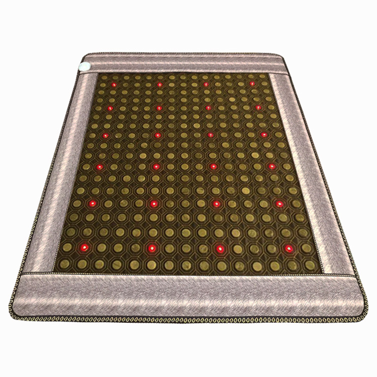 玉石床垫厂家批发家用夏凉光子能量床垫加热玉石床垫定制玉石床垫