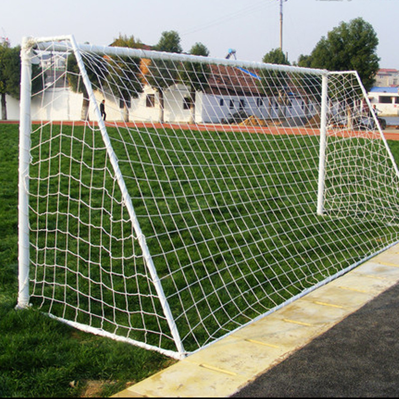 加粗涤纶足球网 高档耐用足球门网 5 7 11人制训练比赛用足球网