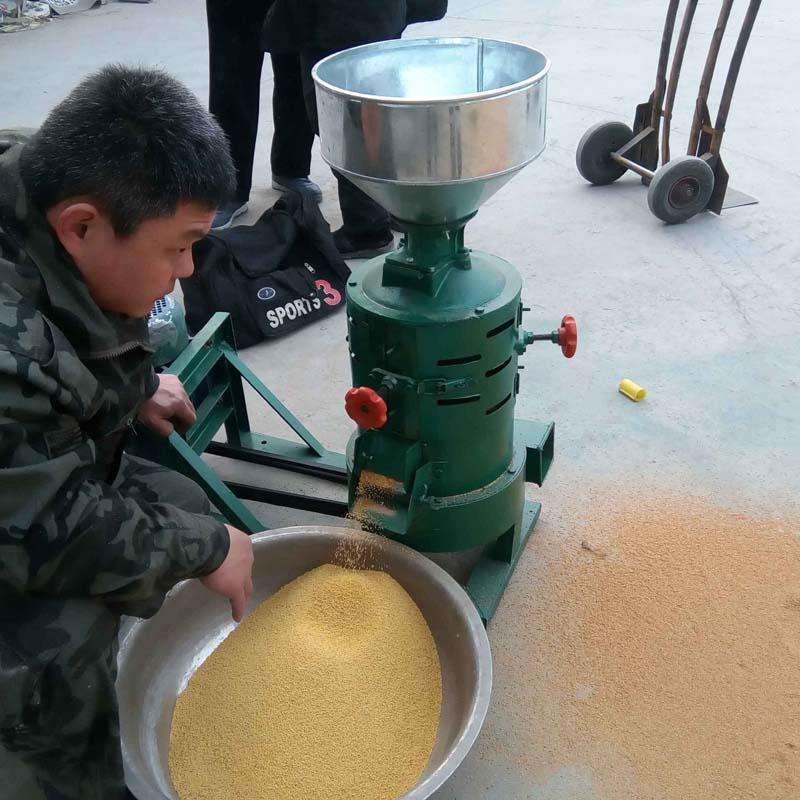 砂轮式水稻碾米机 家用粮食去皮机 电动多功能谷物磨米机