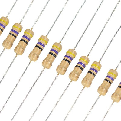 33k 1/4w碳膜电阻 5% 四色环0.25w 编带装100只