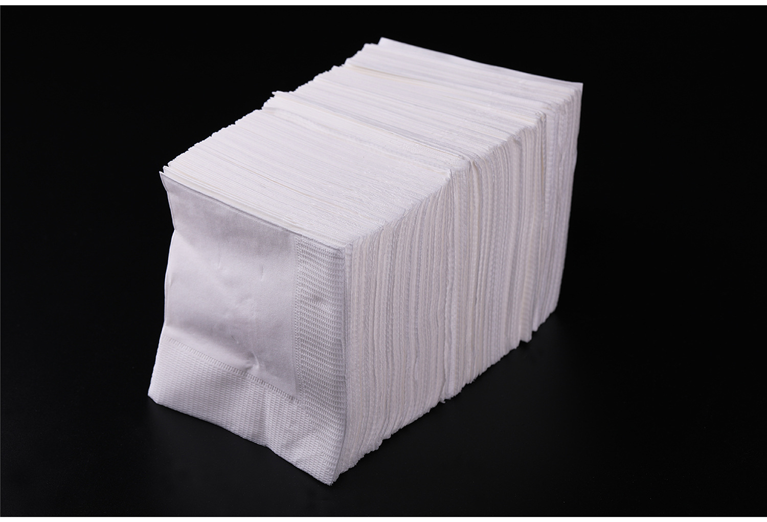 一次性方型纸巾定做 餐厅用卫生纸白色餐巾印刷logo定制