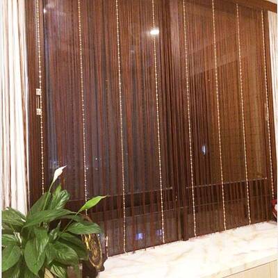 2017欧式水晶线帘加密门帘珠帘隔断装饰玄关客厅卧室帘子挂帘流苏