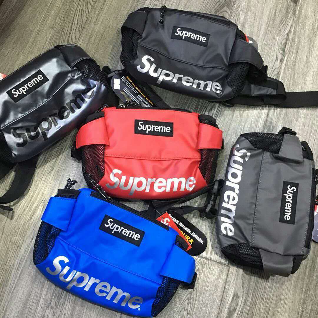 supreme单肩斜挎包 胸包