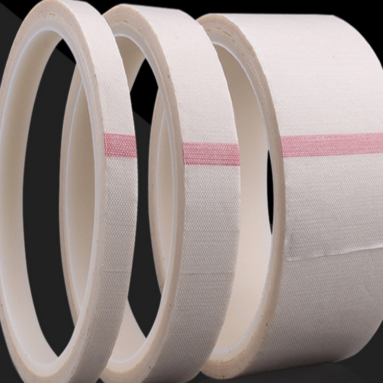 特氟龙胶带白色铁氟龙耐高温绝缘布胶带耐温300度