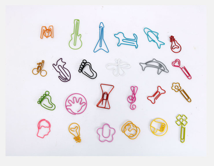 创意卡通动物回形针 彩色异形曲别针 办公收纳用品批发定制