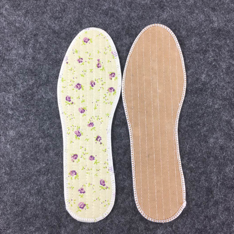 [3 Pairs] Deodorant Fragrance Insole Deodorant and Breathable Sweat-Absorbent Cotton Men and Women Four Seasons Violet Insole