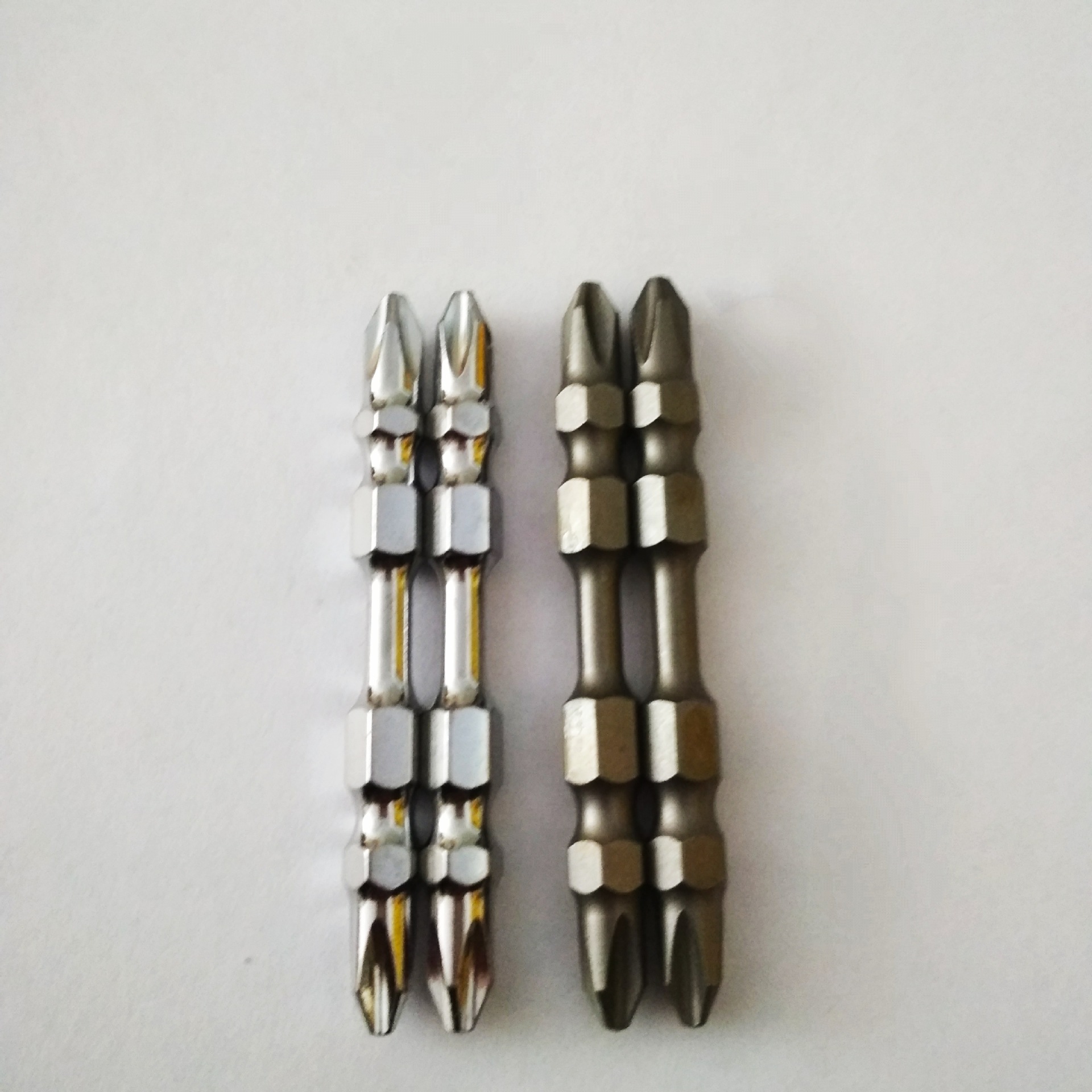 双双截棍十字批头两双头电动螺丝刀头 批头起子头强磁