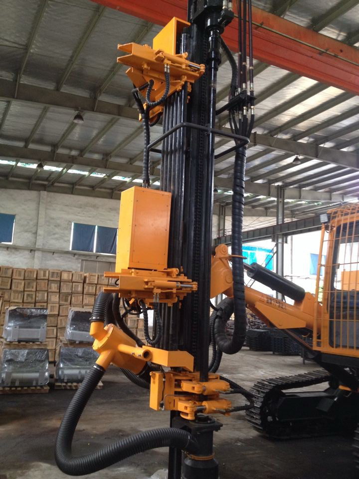 开山kt20型一体式履带露天潜孔钻车 大型矿山机械易操作 内江资中