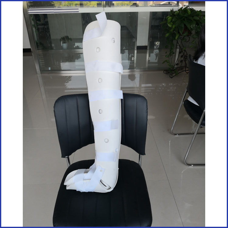 医用外固定支具护具 高分子型股胫腓超踝固定支具大腿骨折