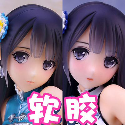 tony 幻想金瓶梅 蓝色限定 原色 瓶儿 碧玉 软胶盒装手办