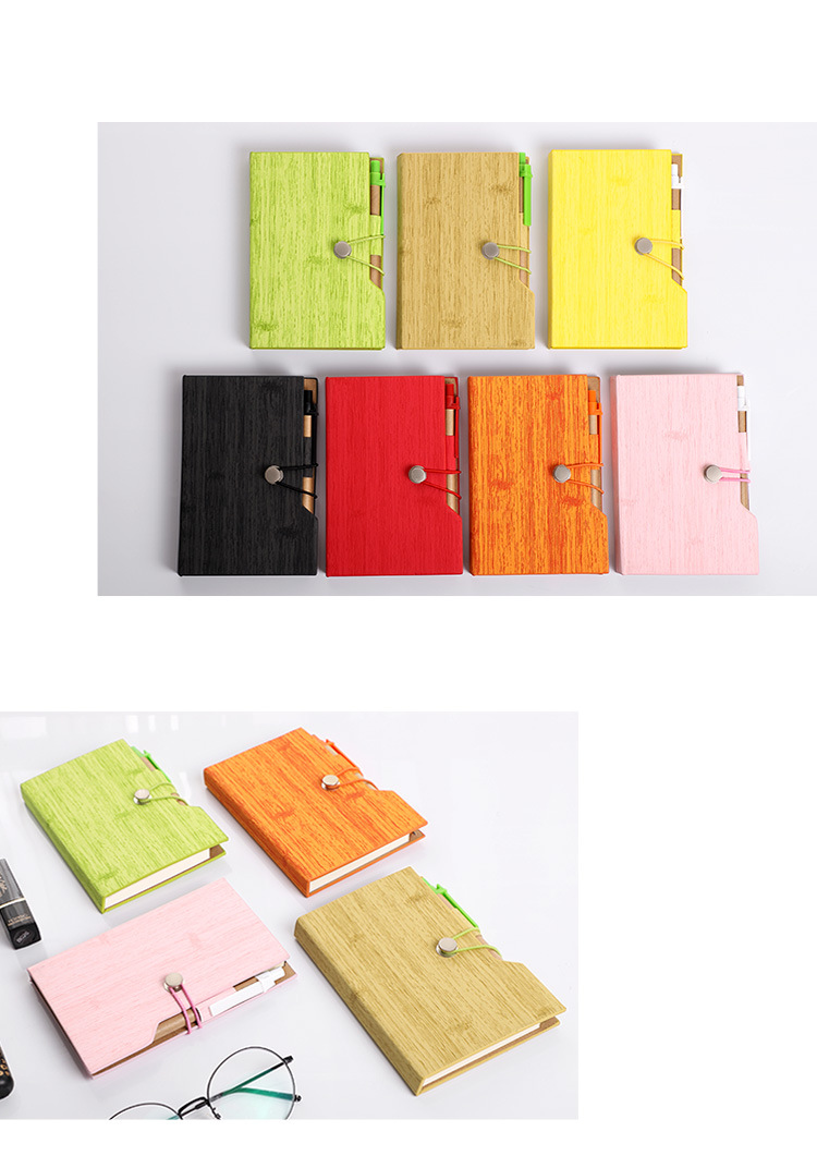 便携式多功能笔记本日记本子 办公商务笔记本激光雕刻定制logo