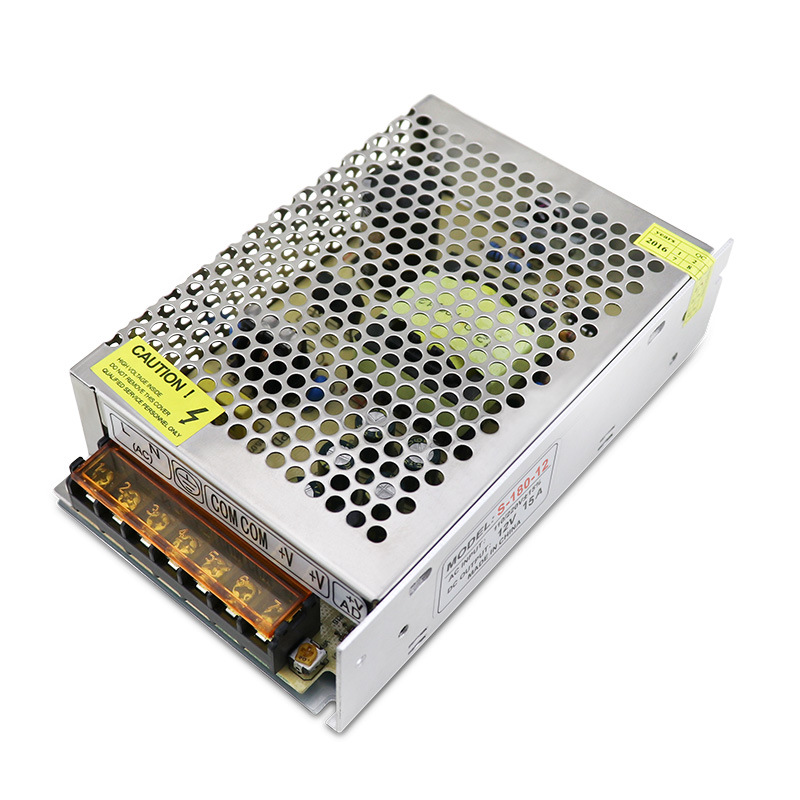 12v15a开关电源 220v转12v180w灯带监控直流稳压开关电源工业电源