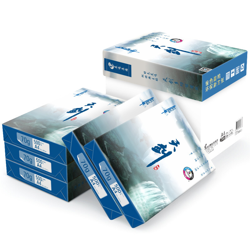 晨鸣天剑a4复印纸a4纸整箱8包装500张包70g打印纸木浆办