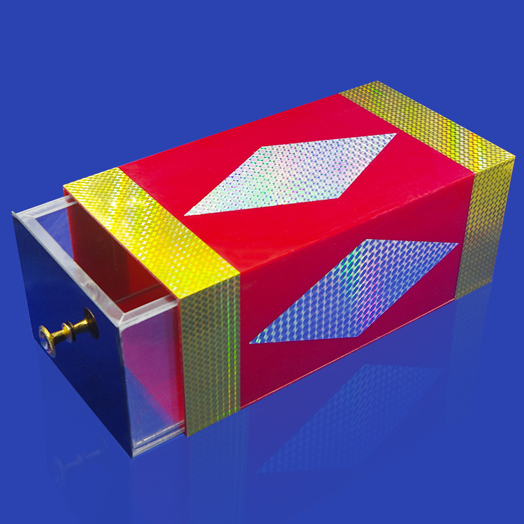 透明亚克力舞台大拉匣 空箱出物 魔术大拉匣储物盒舞台魔术道具