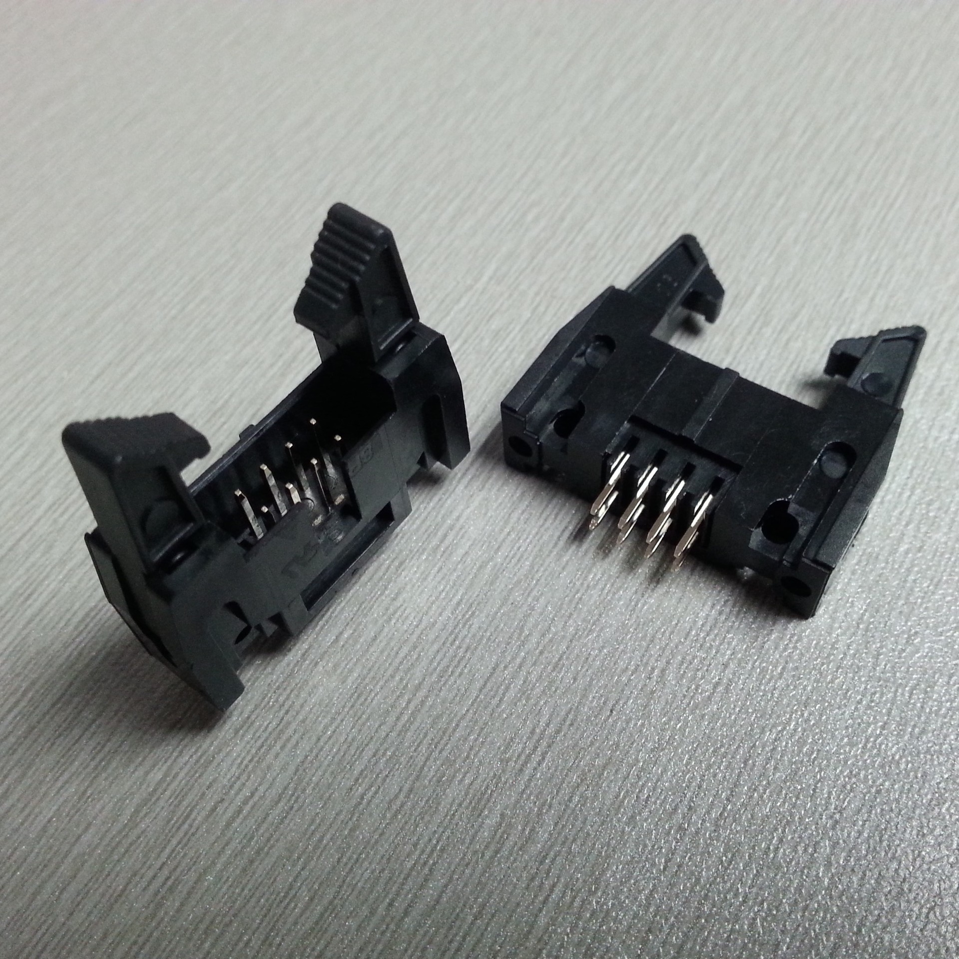 8pin直针牛角 排线座 2*4pin直针dc2牛角 间距2.