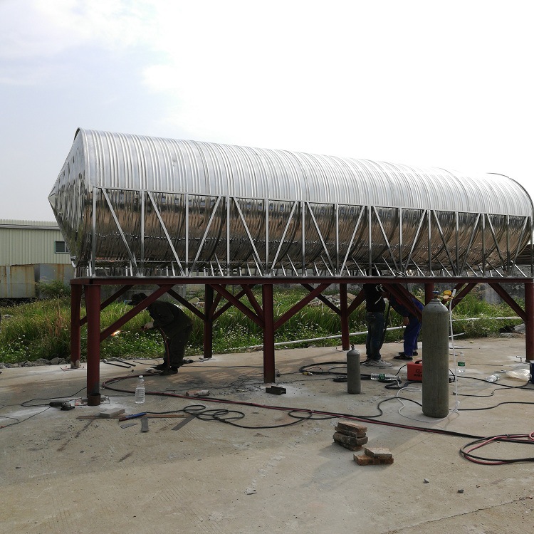 太阳能家用304不锈钢水塔水箱厂家 承压双层卧式保温生活无菌水箱