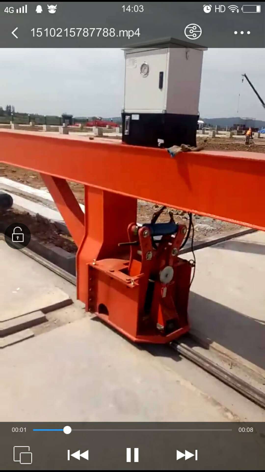 电动液压夹轨器