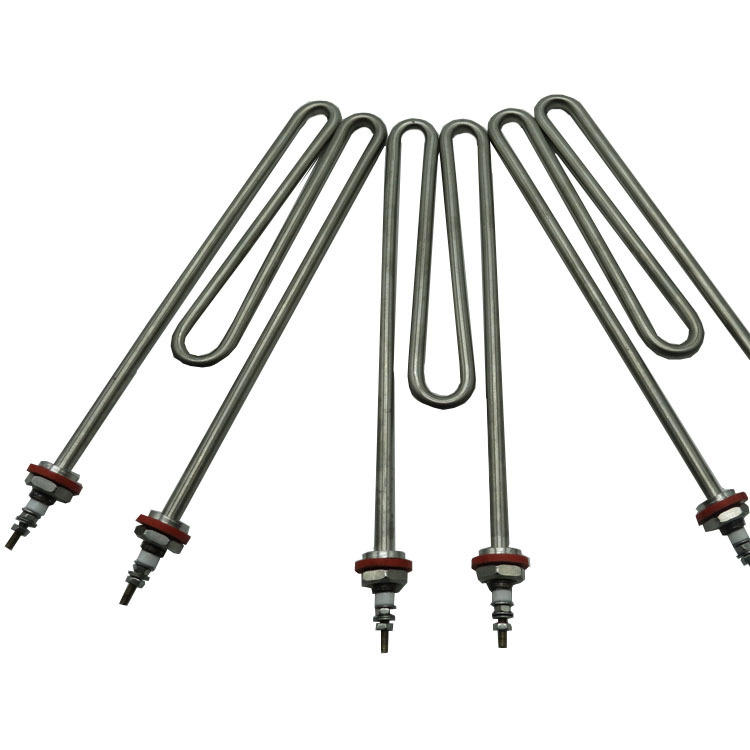 供应w型加热管 辅助电加热 u型电热管 空气干烧发热管 专业定制